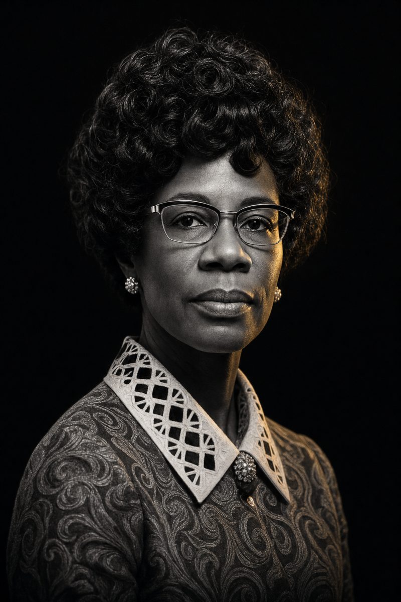 Portrait of Shirley Chisholm