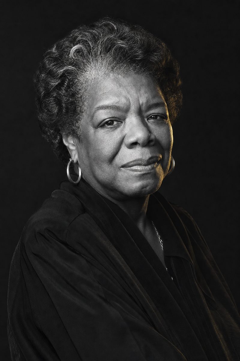 Portrait of Maya Angelou