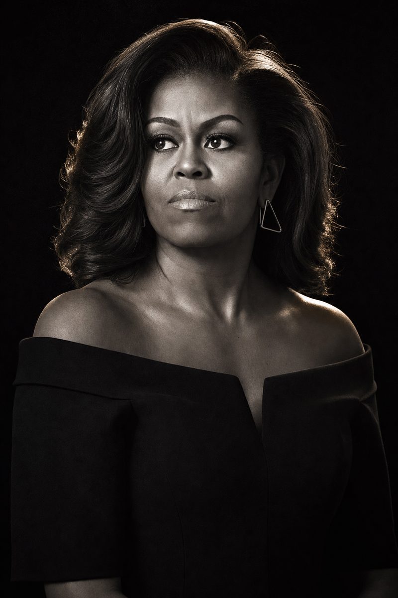 Portrait of Michelle Obama